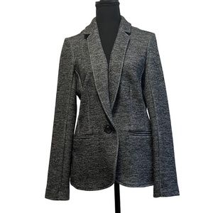 Ann Taylor -Knit Jacket- Size Medium Grey